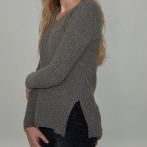 Abercrombie Sweater w/ Zipper Detail